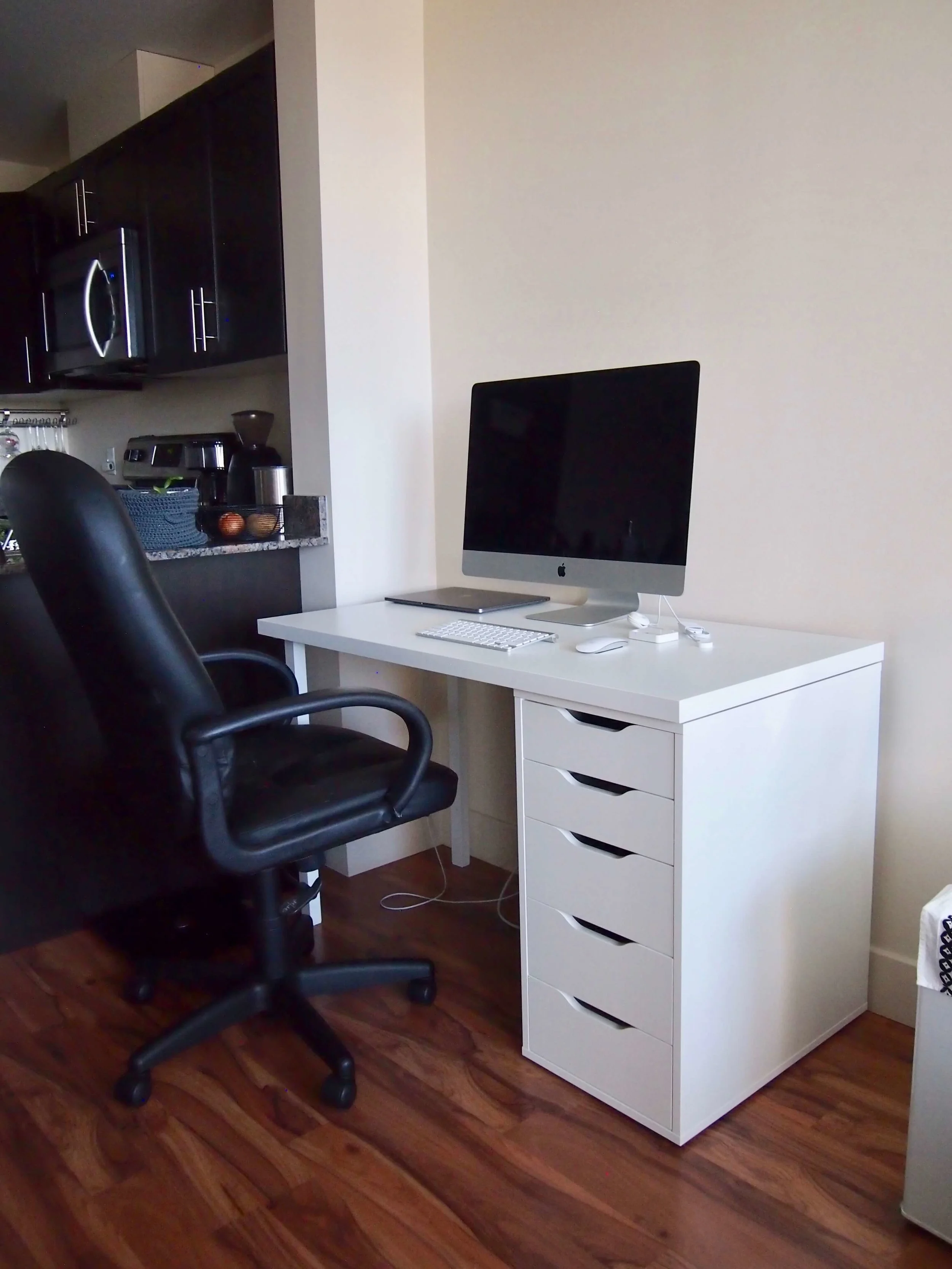 IKEAイケア LINNMONリンモン/ALEXアレクス デスクシステム